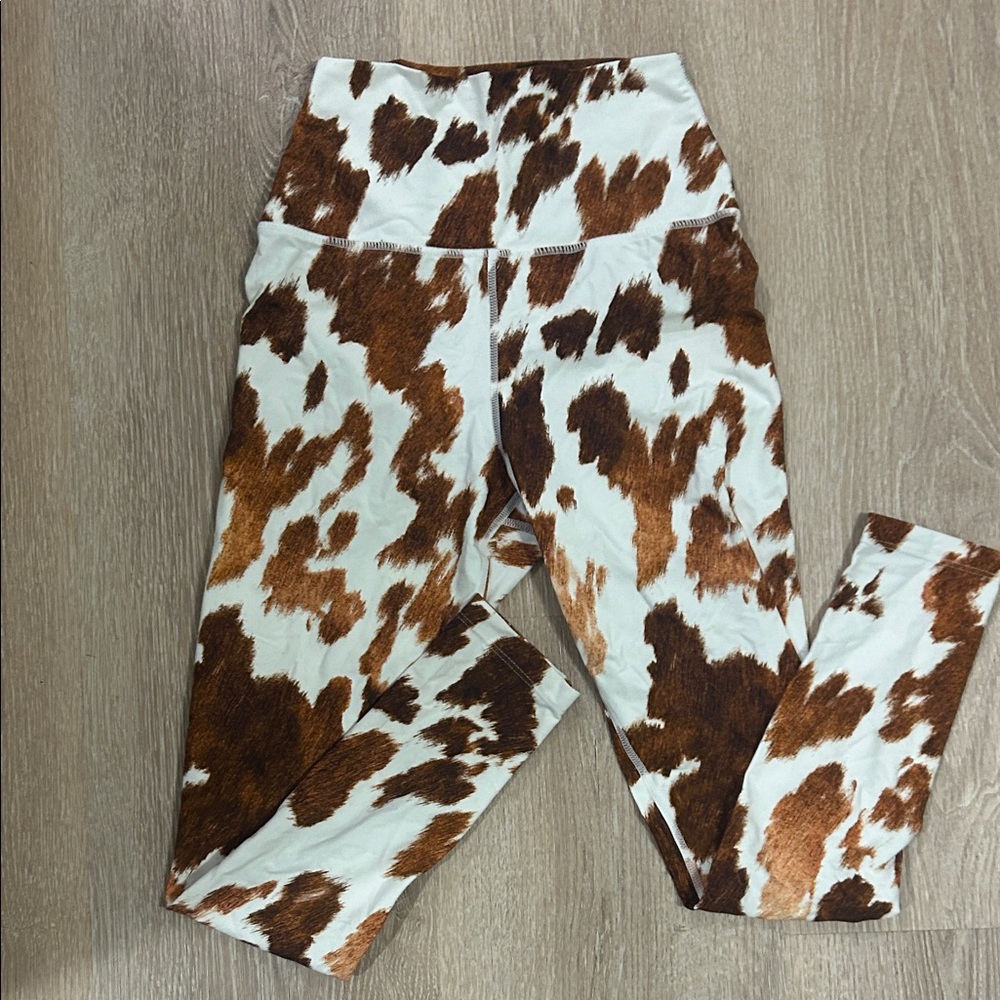 Cow print Leggings